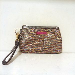 🌹SALE🌹Bets Johnson Multi Color Sequined Wristlet